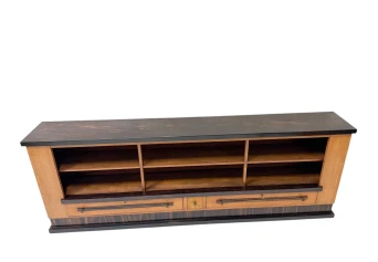 Art Deco Modernist Credenza or Bookcase by Hendrik Wouda for Pander, 1924